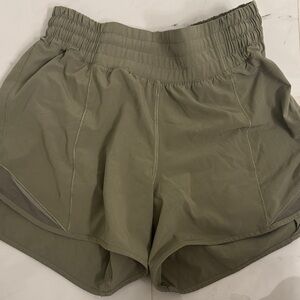 lululemon athletica Sage Green Athletic Shorts